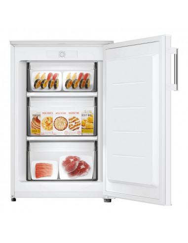 Candy Table Top CUQS 58EWH Congelatore verticale Libera installazione 85 L Bianco