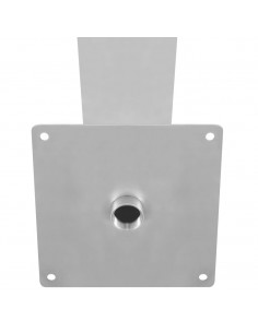 Fontana per Piscina in Acciaio Inossidabile 64x30x52 cm Argento