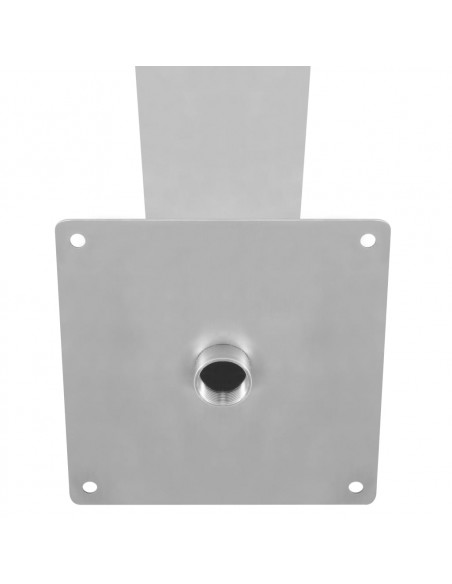 Fontana per Piscina in Acciaio Inossidabile 64x30x52 cm Argento