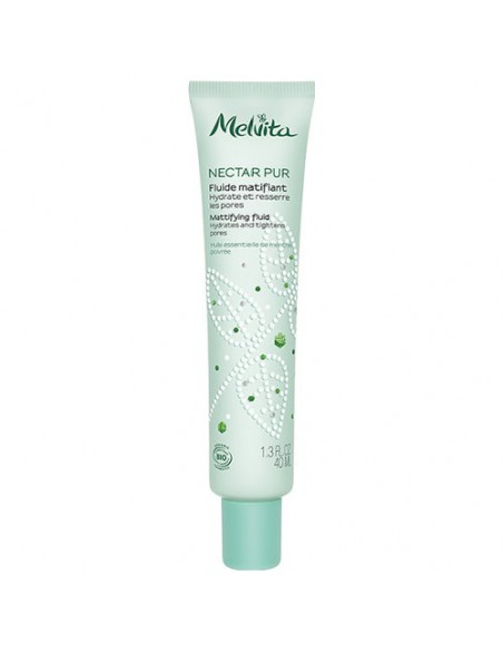 Trattamento viso Melvita Nectar pur fluide matifiant bio 40 ml