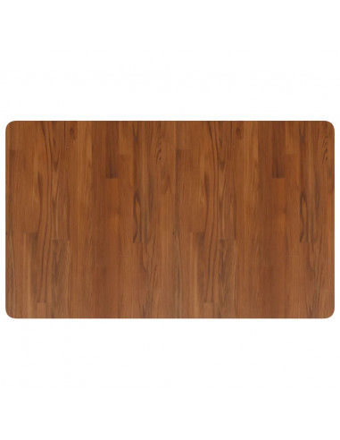 Banco Lavoro Marrone Scuro 100x60x(71,5-98) cm Legno di Rovere