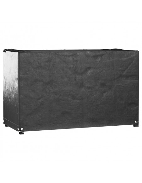 Copri Mobili Giardino 2pz 8 Occhielli 170x94x70 cm Rettangolare