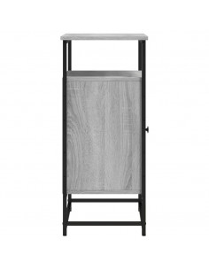 Credenza Grigio Sonoma 69x35x80 cm in Legno Multistrato 2