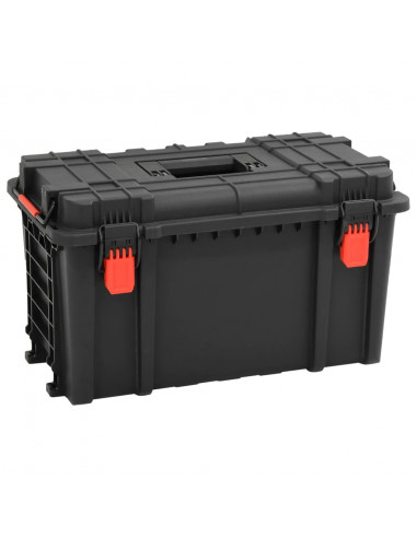 Valigetta da Volo Portatile Nera 57x35x32,5 cm in PP