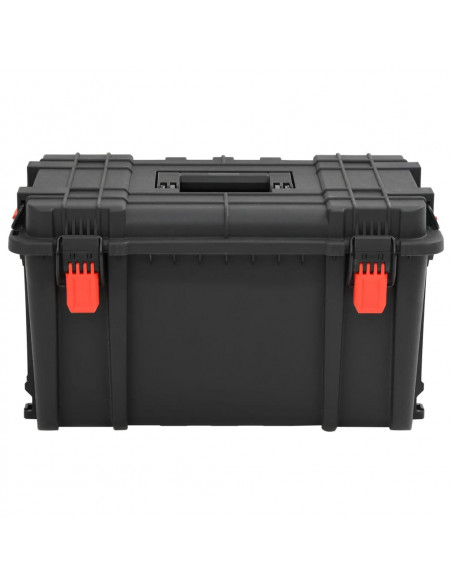 Valigetta da Volo Portatile Nera 57x35x32,5 cm in PP
