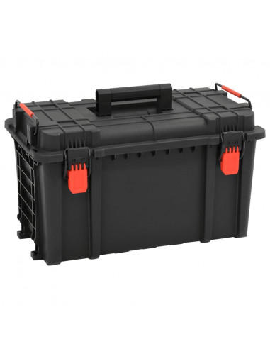 Valigetta da Volo Portatile Nera 57x35x32,5 cm in PP