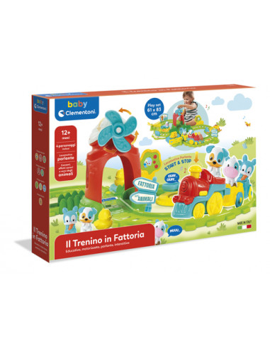 Baby Clementoni - Playset Trenino