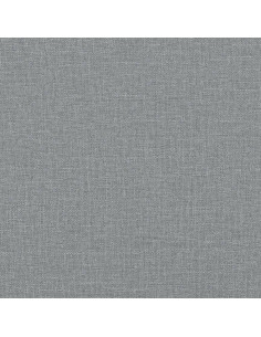 Giroletto a Molle con Materasso Grigio Chiaro 80x200 cm Tessuto 2