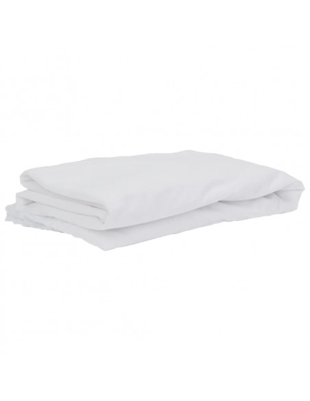 Coprimaterasso Bianco 90x200 cm Impermeabile