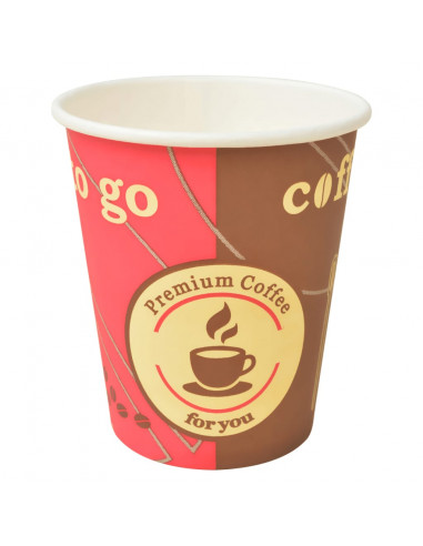Bicchieri da Caffè Monouso in Carta 1000 pz 240 ml (8 oz)
