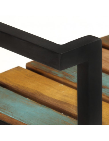 Carrello da Cucina 87x36x81 cm in Legno Massello di Recupero