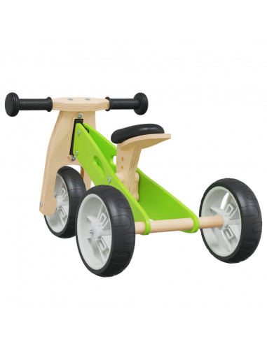 Bicicletta Senza Pedali per Bambini 2 in 1 Verde