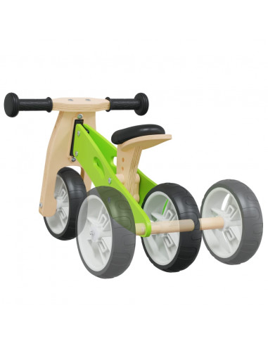 Bicicletta Senza Pedali per Bambini 2 in 1 Verde