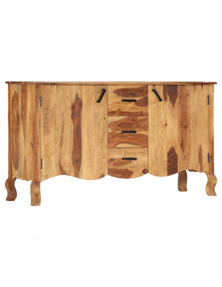 Credenza 145x40x80 cm in Legno Massello di Sheesham