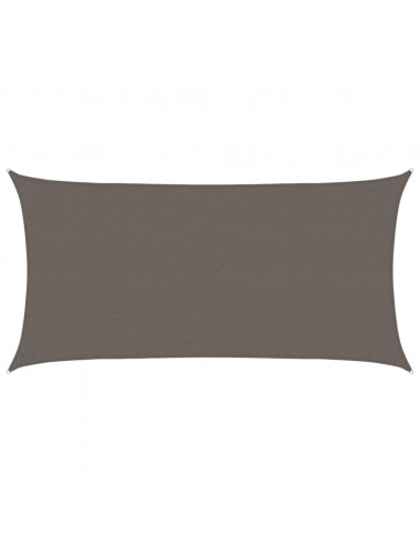 Vela Parasole 160 g/m² Antracite 2,5x5 m in HDPE