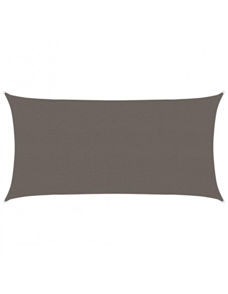Vela Parasole 160 g/m² Antracite 2,5x5 m in HDPE