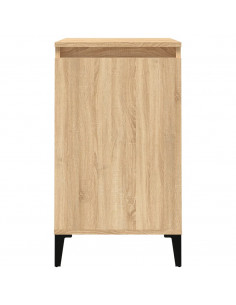 Comodini 2 pz Rovere Sonoma 40x35x70 cm in Legno Multistrato 2