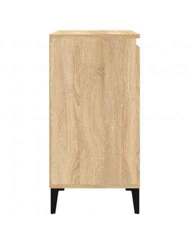 Comodini 2 pz Rovere Sonoma 40x35x70 cm in Legno Multistrato