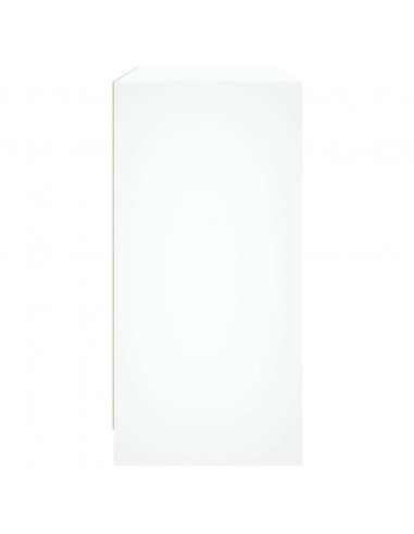 Credenza Bianca 101,5x37x75,5 cm in Legno Multistrato