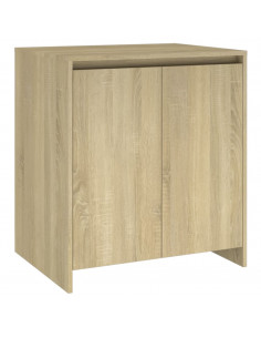 Credenza Rovere Sonoma 70x41x75 cm in Legno Multistrato 2