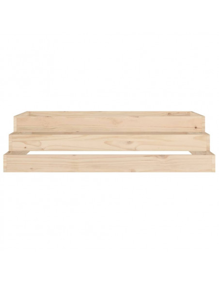 Fioriera 110x110x27 cm in Legno Massello di Pino