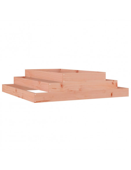 Fioriera 110x110x27 cm in Legno Massello di Douglas