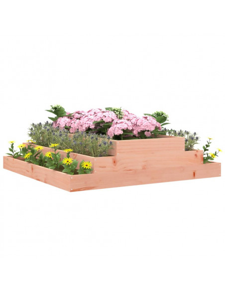 Fioriera 110x110x27 cm in Legno Massello di Douglas