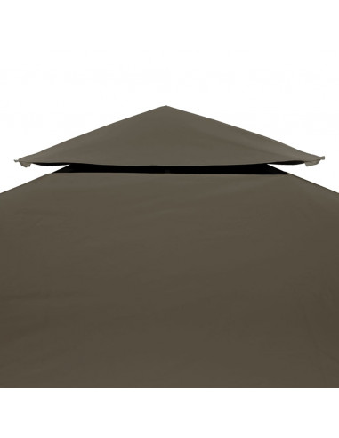 Copertura Superiore per Gazebo a 2 Strati 310g/m² 4x3m Talpa