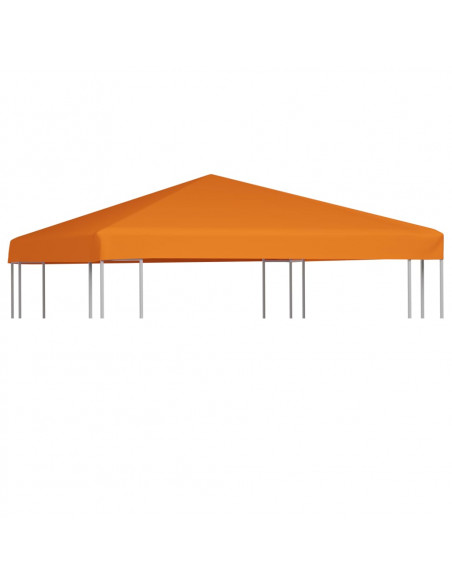 Copertura Superiore per Gazebo 310 g/m² 3x3 m Arancione