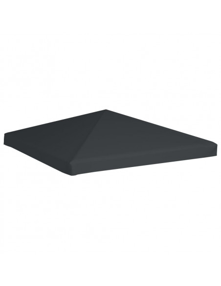 Copertura Superiore per Gazebo 310 g/m² 3x3 m Grigio