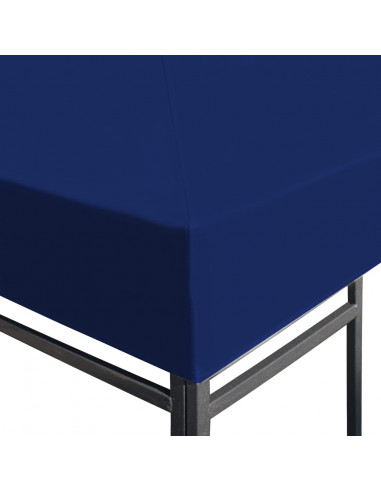 Copertura Superiore per Gazebo 310 g/m² 3x3 m Blu