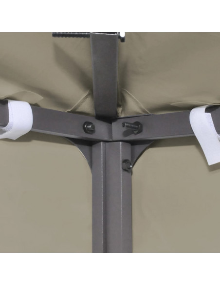 Copertura Superiore per Gazebo 310 g/m² 4x3m Beige
