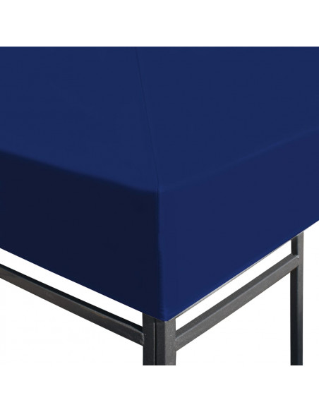 Copertura Superiore per Gazebo 310 g/m² 4x3 m Blu