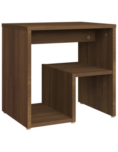 Comodino Rovere Marrone 40x30x40 cm in Legno Multistrato