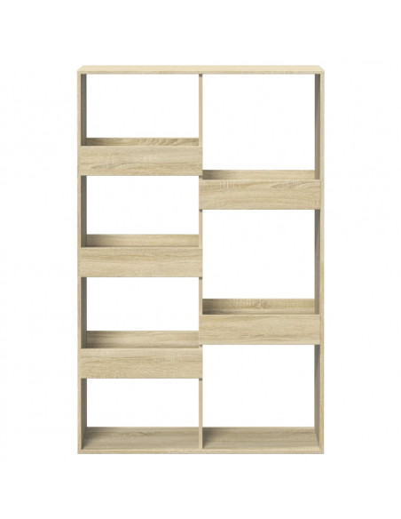 Divisorio Rovere Sonoma 100x33x155,5 cm in Truciolato