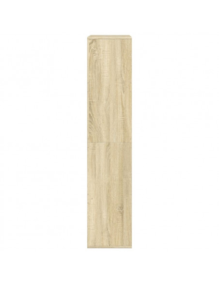 Divisorio Rovere Sonoma 100x33x155,5 cm in Truciolato
