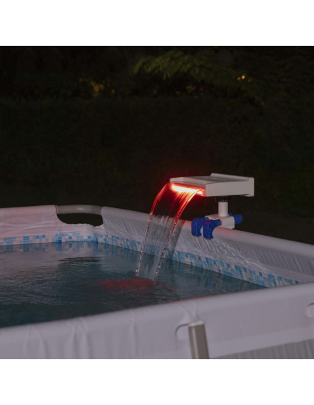 Bestway Cascata Rilassante con LED Flowclear