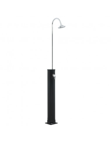 Doccia ad Energia Solare Nera 214 cm 20 L