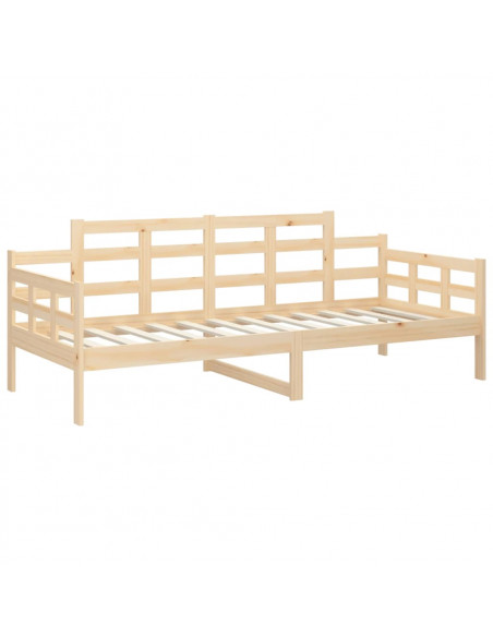 Dormeuse in Legno Massello di Pino 90x200 cm