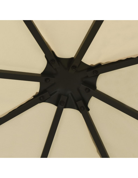 Gazebo 3x3 m Crema