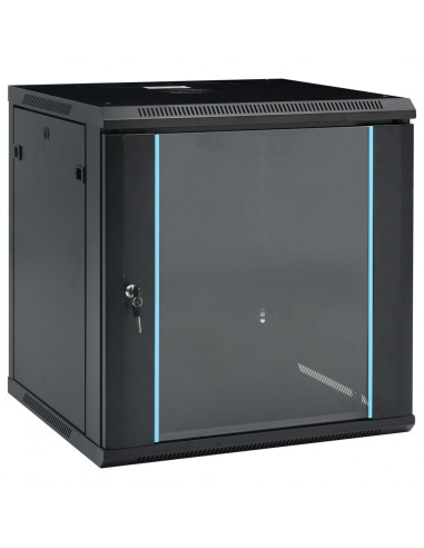 Armadietto di Rete a Parete 12U da 19" IP20 600x600x640 mm