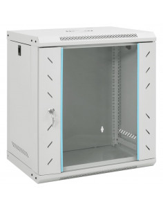 Armadietto di Rete a Parete 12U da 19" IP20 53x40x60 cm 2