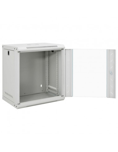 Armadietto di Rete a Parete 12U da 19" IP20 53x40x60 cm