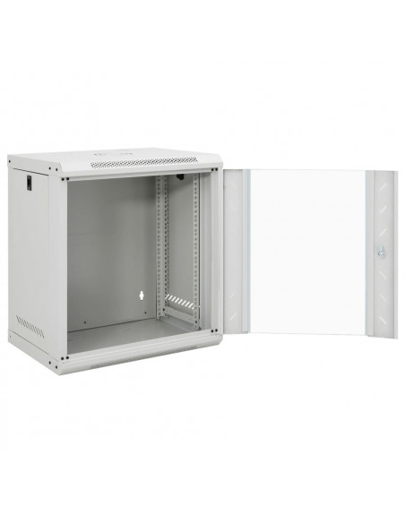 Armadietto di Rete a Parete 12U da 19" IP20 53x40x60 cm