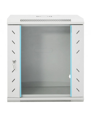 Armadietto di Rete a Parete 12U da 19" IP20 53x40x60 cm