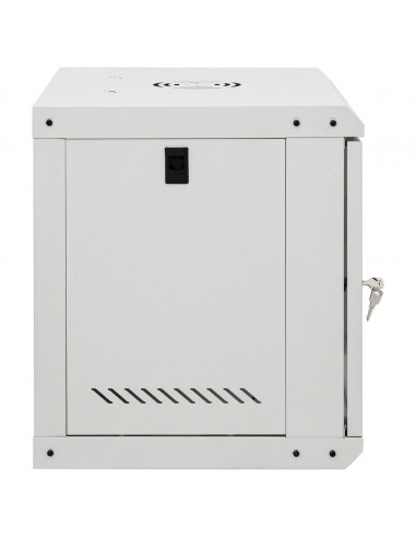 Armadietto di Rete a Parete 9U da 19" IP20 53x40x45 cm