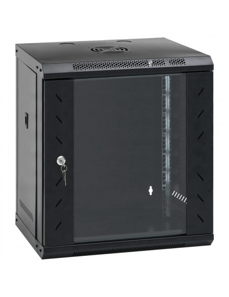 Armadietto di Rete a Parete 12U da 19" IP20 53x40x60 cm