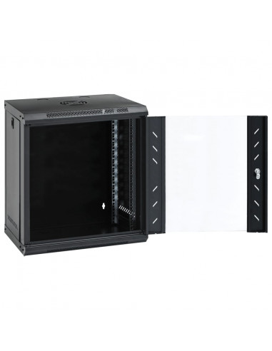 Armadietto di Rete a Parete 12U da 19" IP20 53x40x60 cm