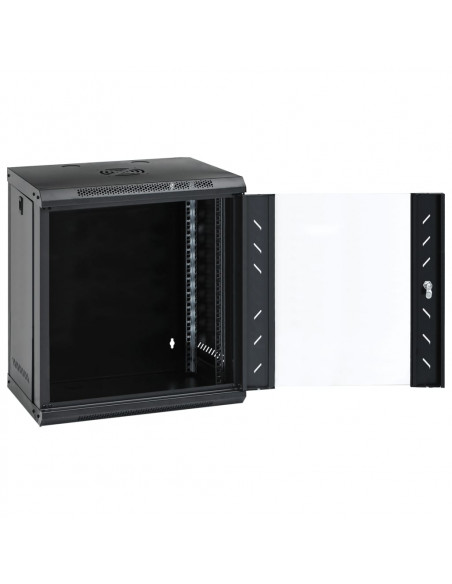Armadietto di Rete a Parete 12U da 19" IP20 53x40x60 cm