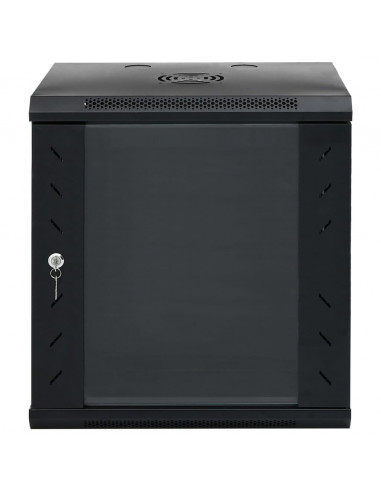 Armadietto di Rete a Parete 12U da 19" IP20 53x40x60 cm